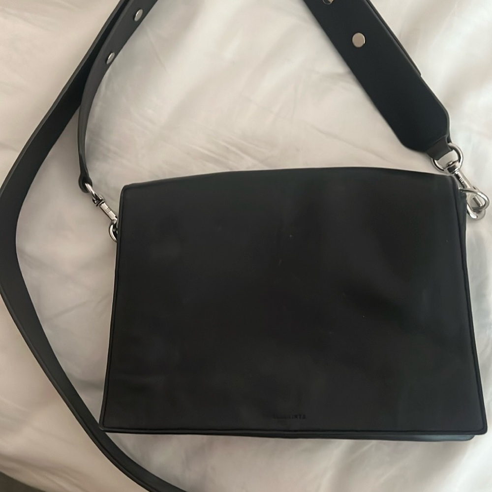 All saints black crossbody